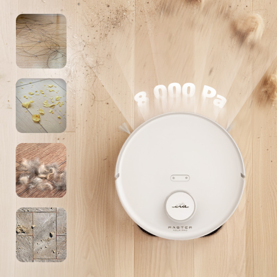 Robotický vysavač ETA MASTER AQUA PRO 7229 90000 bílý - vedlejší obrázek č. 21