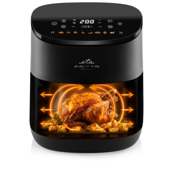 Fritéza horkovzdušná ETA Fritta Grill 1167 90000 černá - obrázek č. 6