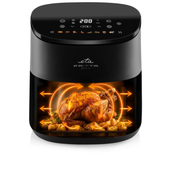 Fritéza horkovzdušná ETA Fritta Opti 0167 90000 černá - vedlejší obrázek č. 3