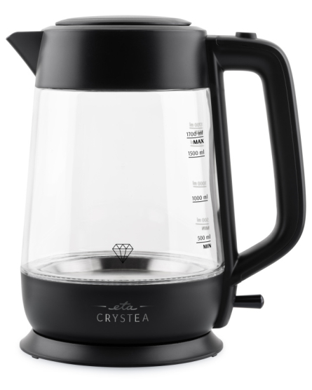 Rychlovarná konvice ETA Crystea 6154 90000 černá/sklo - obrázek č. 2