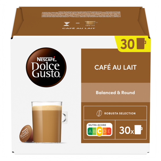 Kapsle pro espressa NESCAFÉ Dolce Gusto® Café au Lait (30 ks) - vedlejší obrázek č. 4