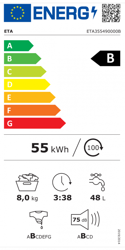 Energetický štítek třídy B