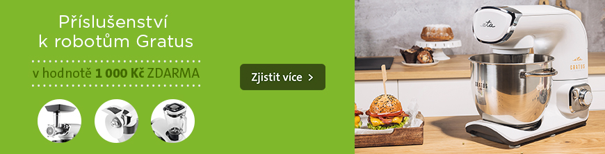 Voucher 1 000 Kč příslušenství k robotům GRATUS