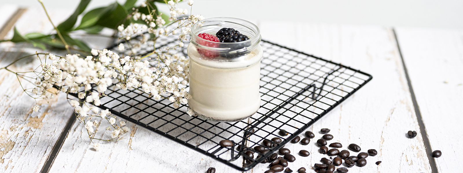 Kávová Panna Cotta