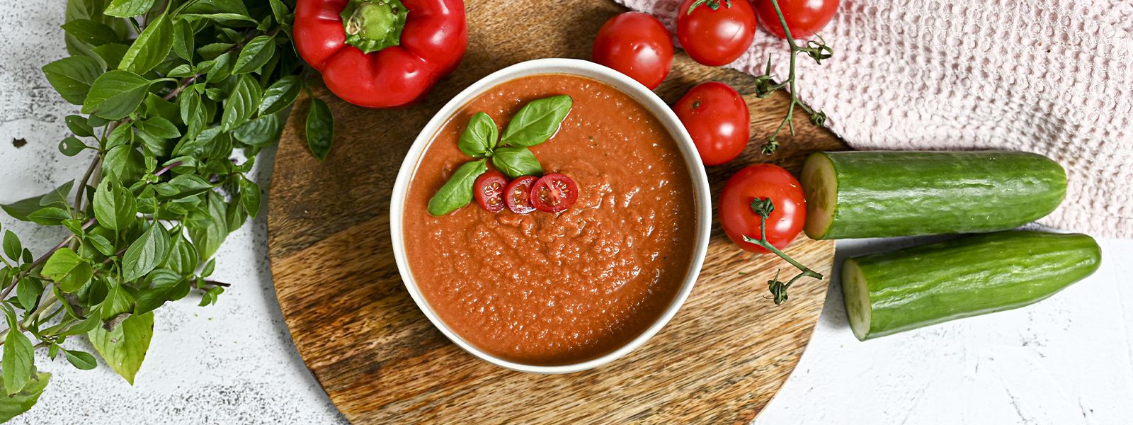 Rajčatové gazpacho