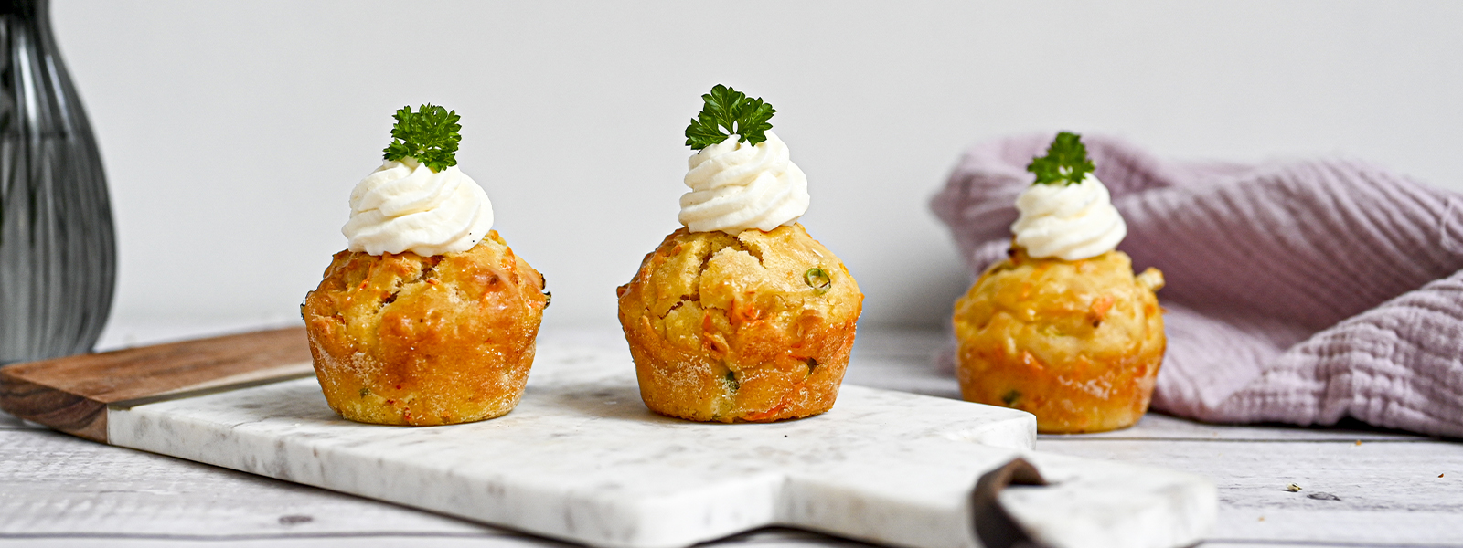 Celerovo-mrkvové muffiny