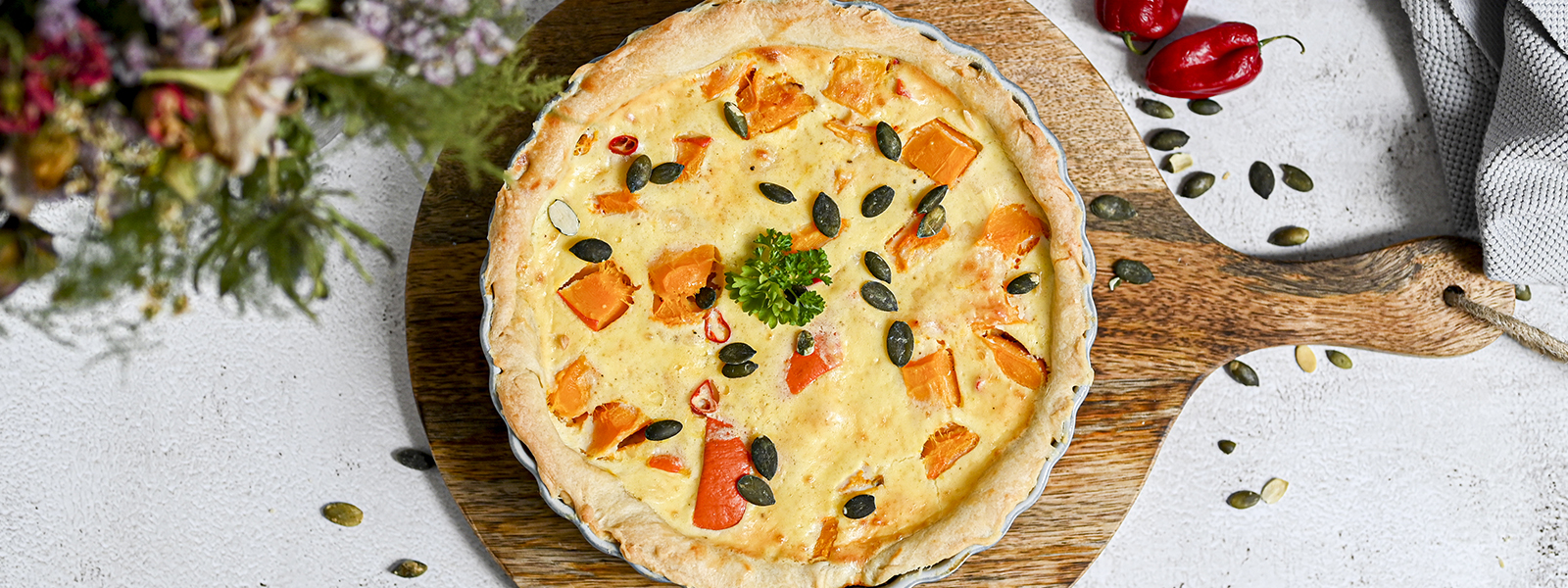 Quiche dýňový