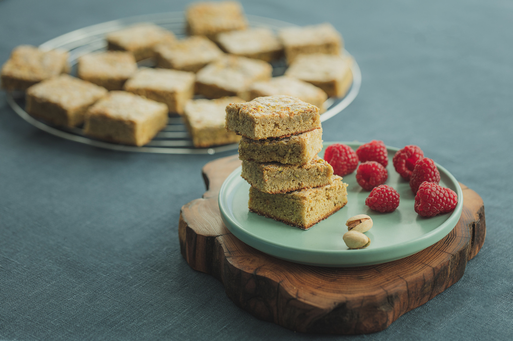 Pistáciové brownies