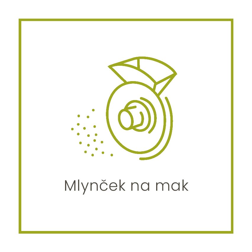 Mlynček na mak ETA GRATUS