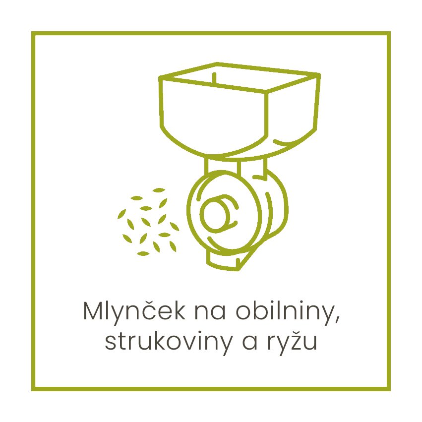 Mlynček na obiloviny ETA GRATUS