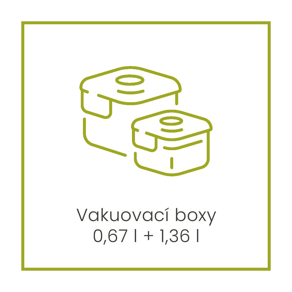ETA GRATUS Vakuovací boxy 0,67l a 1,36l