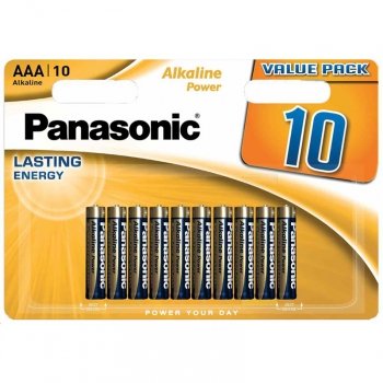 Baterie alkalická Panasonic ALKALINE POWER AAA, LR03, blistr 10ks