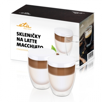 Skleničky na latte macchiato ETA 4181 91020 sklo