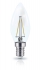 Žárovka LED ETA RETRO LEDka svíčka filiament 5W, E14, teplá bílá