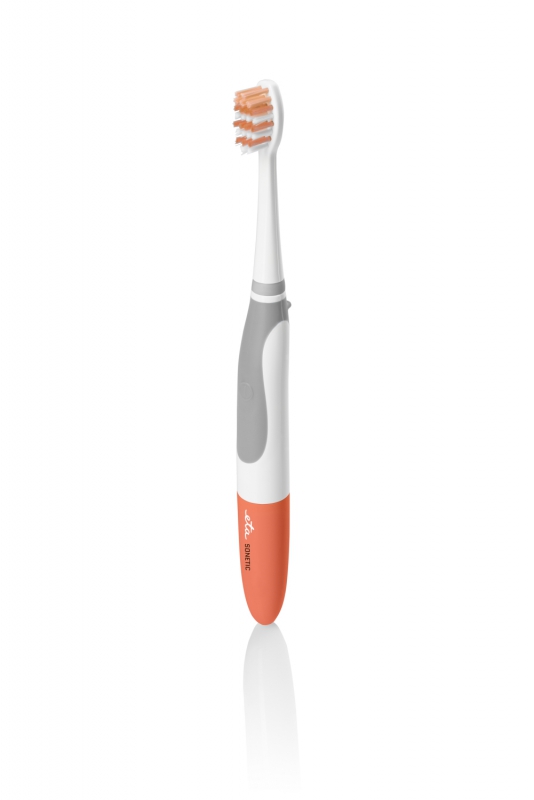 Zubní kartáček ETA Sonetic Junior 0711 90010 bílý/oranžový