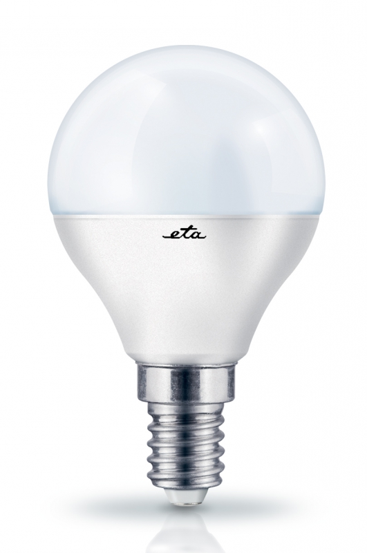 Žárovka LED ETA EKO LEDka mini globe 6W, E14, teplá bílá