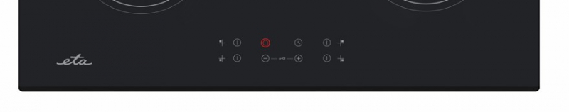Sklokeramická varná deska ETA 679190000 černá