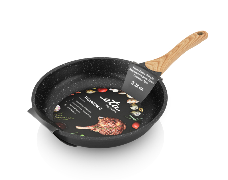 Nádobí ETA Titanium II 6929 90000 černá