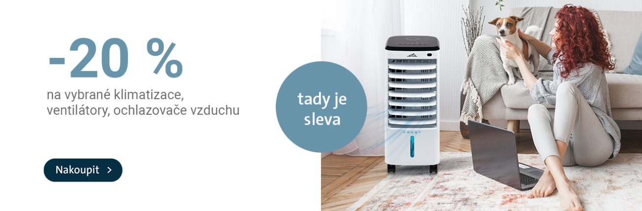 HP_-20 % na vybrané klimatizace, ventilátory, ochlazovače vzduchu_07/25