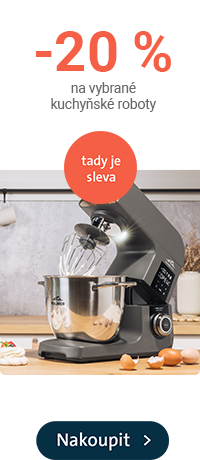 -20 % na vybrané kuchyňské roboty