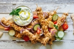 Grilované kuřecí Souvlaki