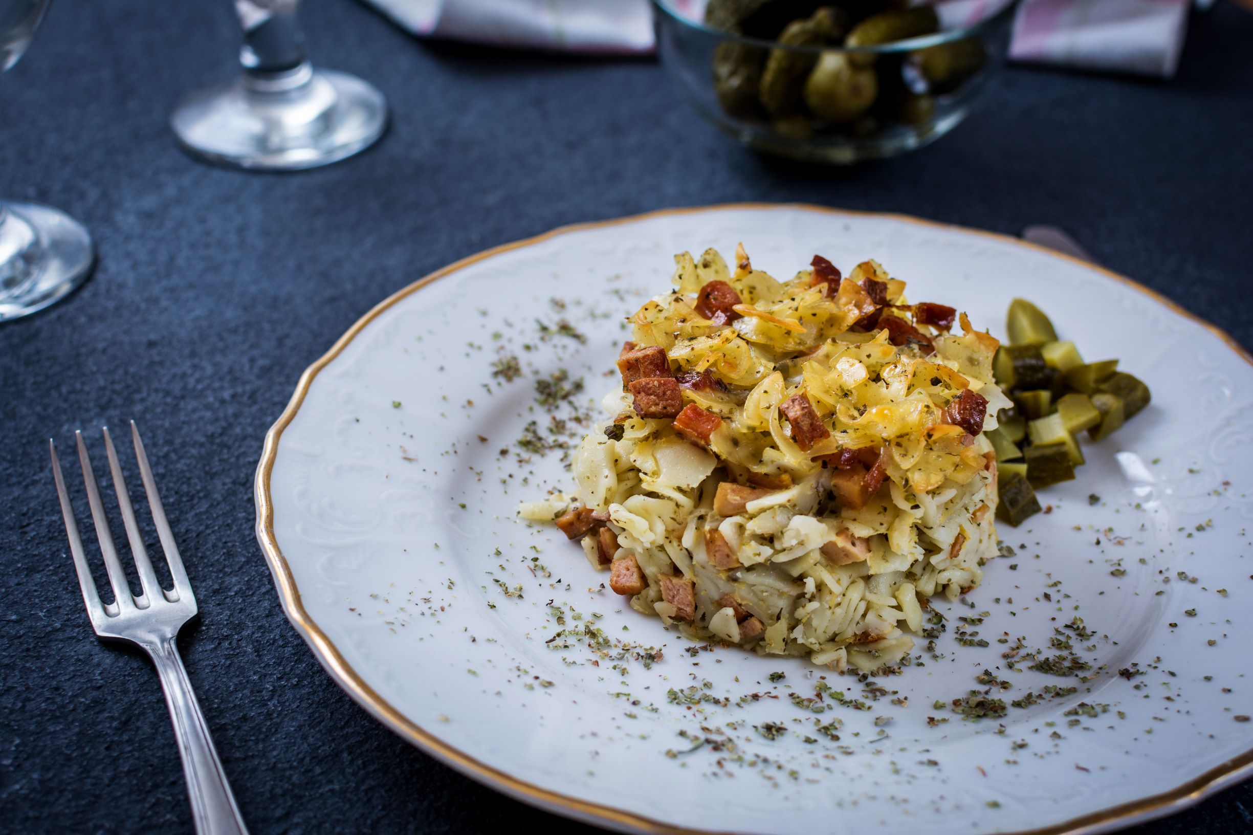 Flíčky se slaninou