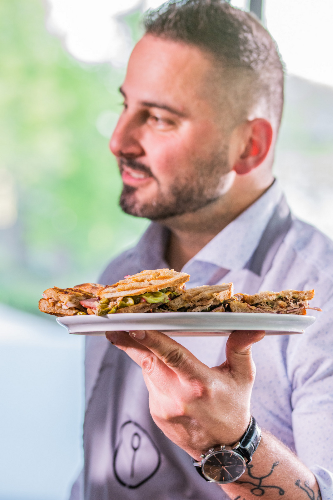 Kubánský toustovaný sendvič podle Davida Valíčka